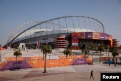 Varias organizaciones internacionales denunciaron las condiciones de los constructores del estadio Khalifa.