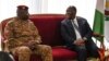 ICOAST-BURKINA-POLITICS-DIPLOMACY - Alassane Ouattara AND Paul-Henri Sandaogo Damiba