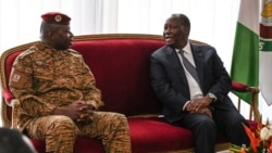Après Bamako, le lieutenant-colonel Paul-Henri Damiba accueilli à Abidjan