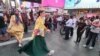 Pertunjukan Seni Budaya "Indopop" di Times Square, New York