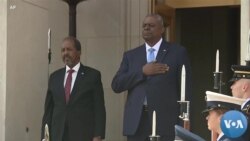 Somali President Discusses Combating Terrorism with U.S. Defense Officials
