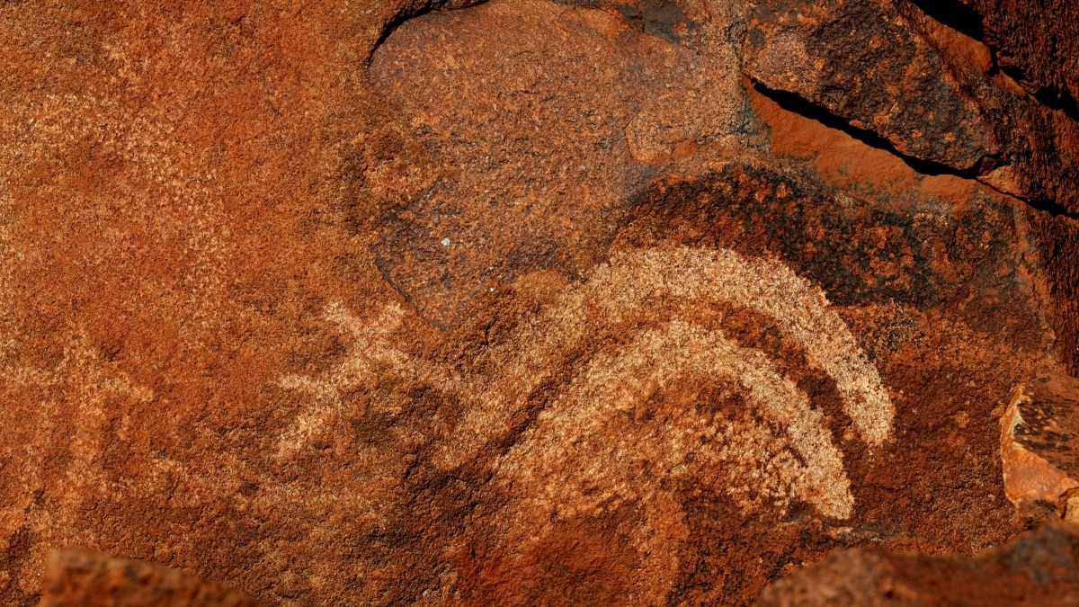 ancient aboriginal rock art