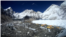 Tents at a base camp on the south side of Mount Everest in Nepal (Picture by Shafkat Masoodi)
