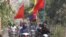 ကလေးမြို့ ဆိုင်ကယ်သပိတ်စစ်ကြောင်းမြင်ကွင်း။ (ဓာတ်ပုံ - CJ- မတ် ၂၅၊ ၂၀၂၁)
