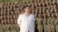 FILE: North Korean leader Kim Jong Un meets troops who have taken part in the military parade to mark the 90th anniversary of the founding of the Korean People's Revolutionary Army, in this undated photo released by North Korea's Korean Central News Agenc