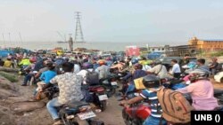 পাটুরিয়া ঘাটে ৩ কিলোমিটার দীর্ঘ যানজট