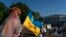 Увагу до війни в Україні підтримують й протести української діаспори у США, я от цей, що пройшов перед Білим Домом 23 квітня, 2022.
