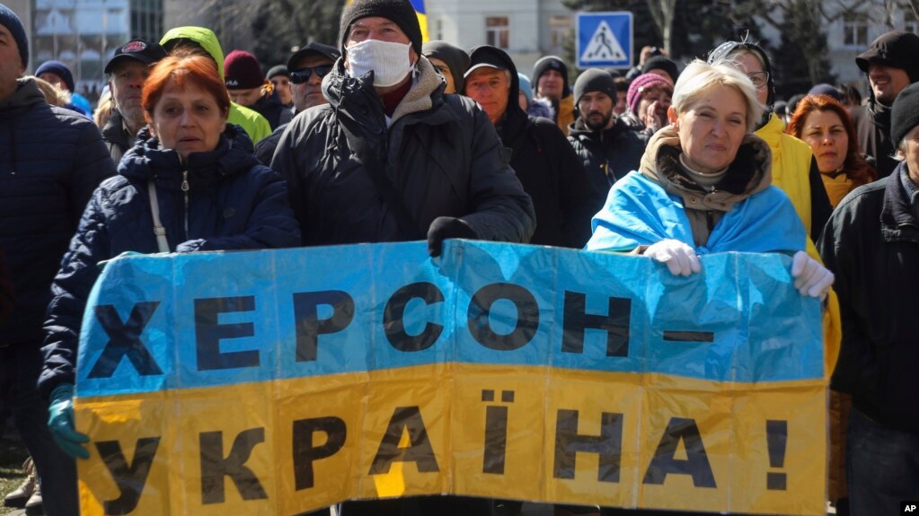 Russia Ukraine War Kherson Occupation