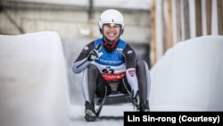 Lin Sin-rong, a sled runner from Taiwan. (Courtesy: Lin Sin-rong)