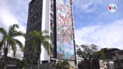 Los secretos de uno de los murales más altos de Latinoamérica