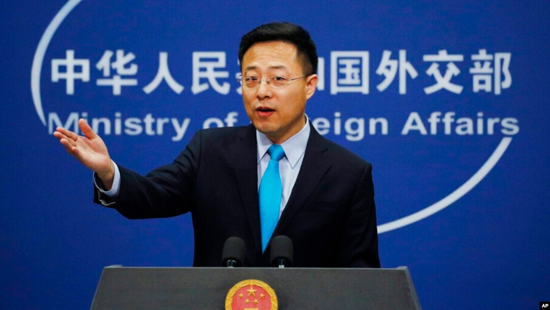 Juru bicara Kementerian Luar Negeri China, Zhao Lijian