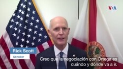 SOT Rick Scott sobre negociación con Ortega