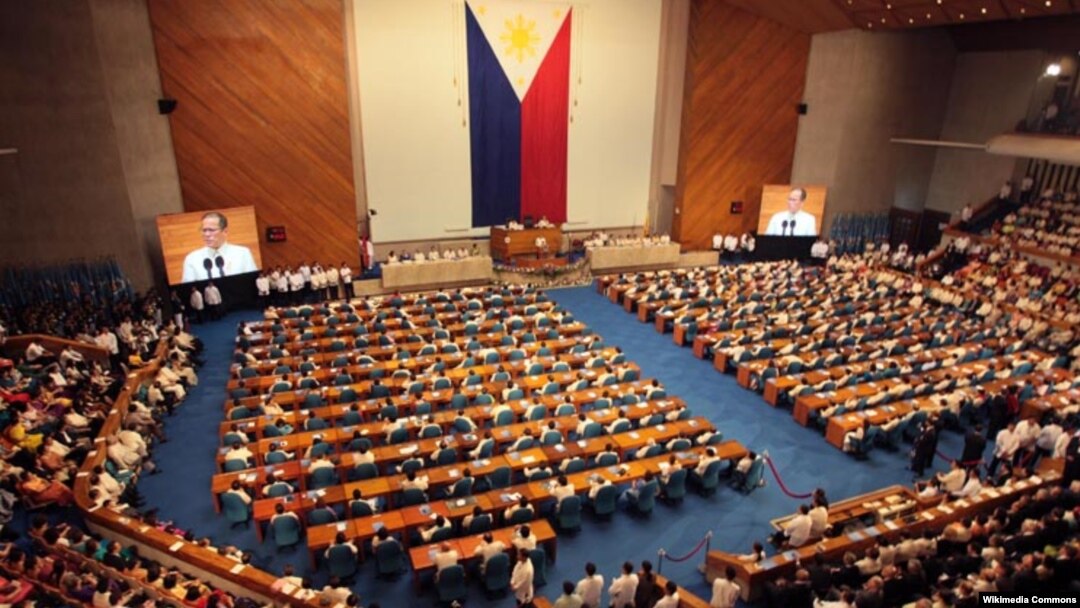Sidang parleman Filipina di Constitution Hills, Quezon (Foto: dok). UNPFA mendesak Filipina untuk meloloskan RUU Keluarga Berencana di negara itu.