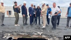 라파엘 그로시 국제원자력기구(IAEA) 사무총장이 이끄는 조사단이 지난해 9월 우크라이나 자포리자 원전을 방문했다.