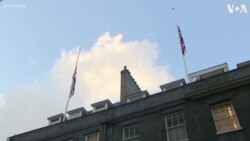 Flags Lowered to Half Staff at Downing Street