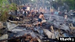 অগ্নিকাণ্ডে পুড়ে ছাই ৬৫ বসতঘর