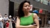Cheng Lei, jurnalis Australia kelahiran China yang bekerja untuk televisi CGTN, saluran berbahasa Inggris, menghadiri acara publik di Beijing pada 12 Agustus 2020. (Foto: AP)