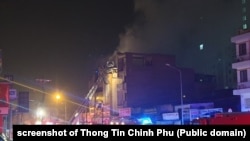 A karaoke bar went ablaze in Binh Duong province, 9/7/2022, killing 15 people.