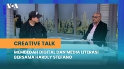 VOA Creative Talk: Membedah Digital dan Literasi Media Bersama Hardly Stefano