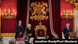 BRITAIN-ROYALS/QUEEN-KING-PROCLAMATION