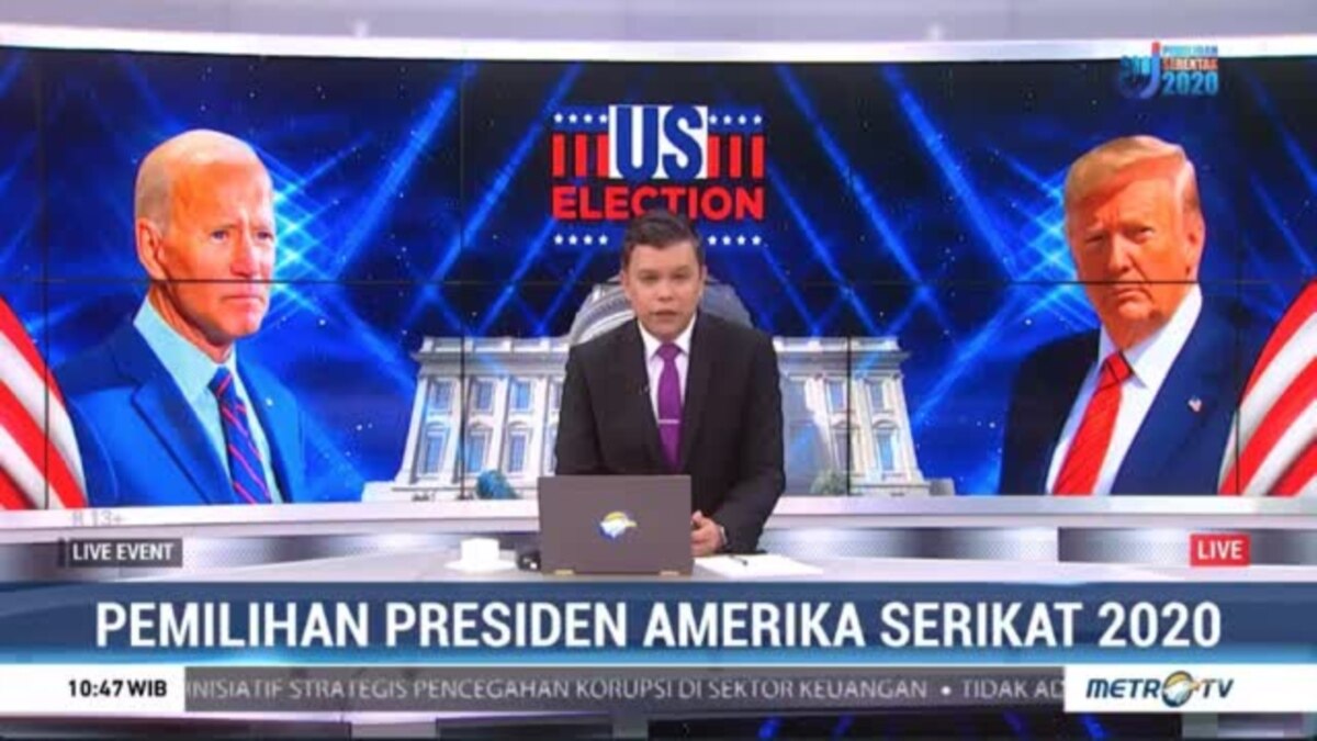 Laporan Langsung Voa Untuk Metro Tv Pemilihan Presiden Amerika Serikat 2020