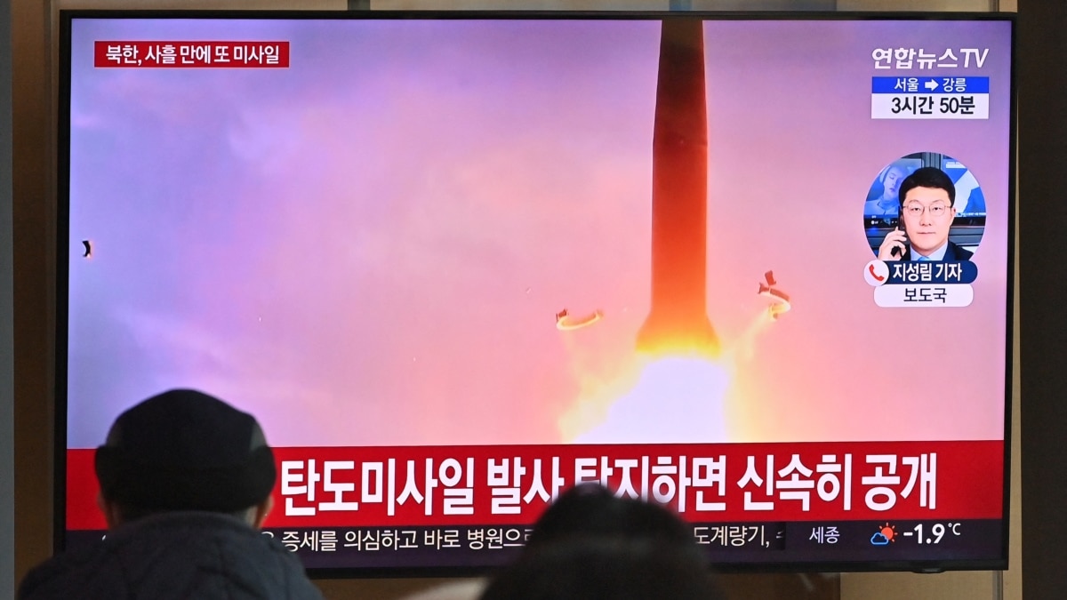 With World’s Eyes On Ukraine, North Korea Launches Another Missile