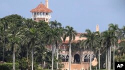 FILE - Former President Donald Trump's Mar-a-Lago resort is seen in Palm Beach, Florida, Aug. 30, 2019.