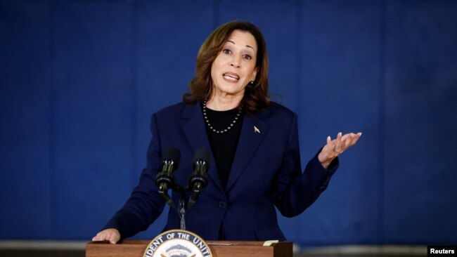 ABD Başkan Yardımcısı Kamala Harris