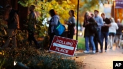 喬治亞州居民排隊投票