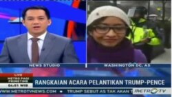 Laporan Langsung VOA untuk Metro TV: Rangkaian Acara Pelantikan Trump-Pence