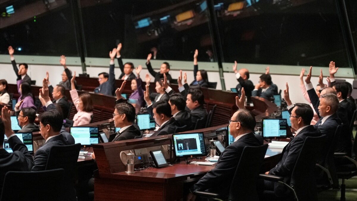 香港通过《维护国家安全条例草案》