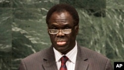 Michel Kafando, président du Burkina Faso