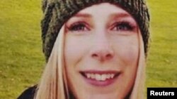 Christine Archibald, originally from Castlegar, British Columbia, is seen in an undated photo released by her family June 4, 2017, after it was announced that she was killed in the London Bridge area attacks.