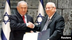 Ông Netanyahu được Tổng thống Reuven Rivli ủy nhiệm thành lập chính phủ mới