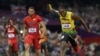 Usain Bolt của Jamaica tạo thành tích chưa từng thấy tại Olympic