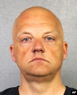 FILE - German Volkswagen executive Oliver Schmidt is shown in this January 2017 photo provided by the Broward County Sheriff's Office.