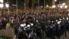 Përplasje gjatë protestave në Shkup 