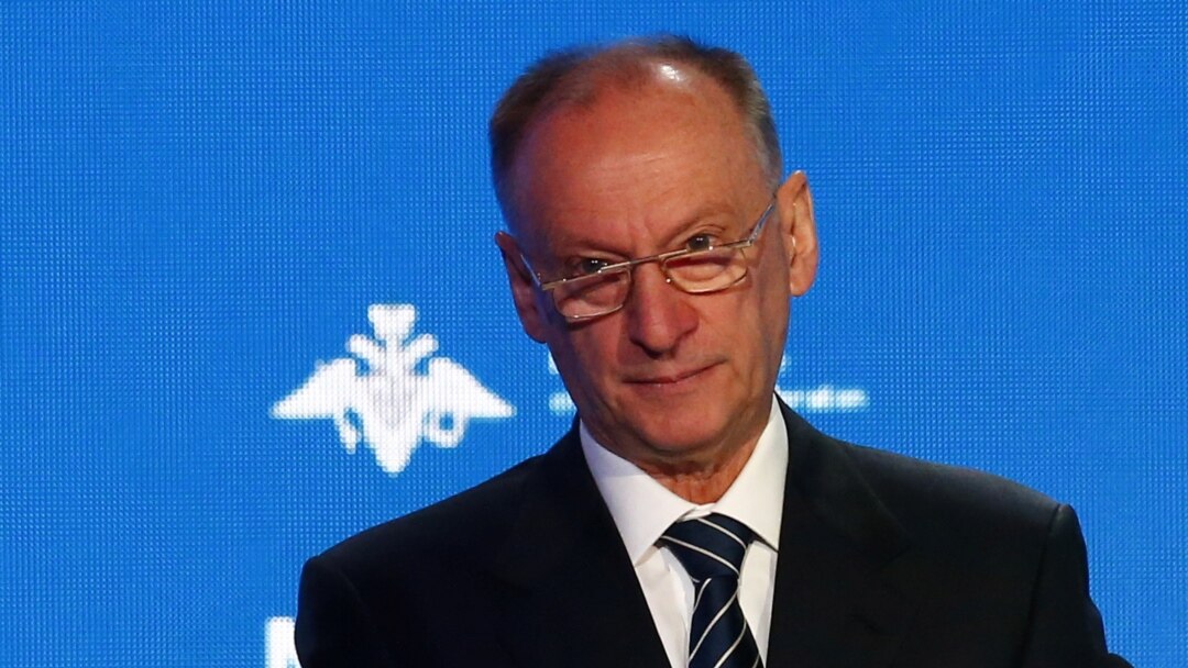 FILE - Nikolai Patrushev, the Secretary of Russia’s Security Council, attends the annual Moscow Conference on International Security (MCIS) in Moscow, Russia, April 4, 2018.