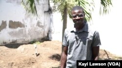 Kossi Kouduago, de la communauté Woelab, Lomé, le 3 septembre 2019. (VOA/Kayi Lawson)