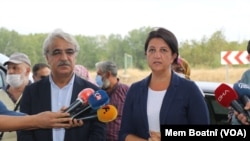 (ARŞİV) HDP Eş Genel Başkanları Mithat Sancar ve Pervin Buldan