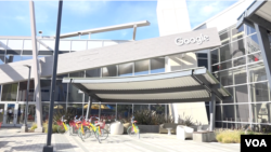 Markas Google di Silicon Valley, California. (VOA/Vina).