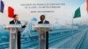 Lancement des travaux du métro d'Abidjan par Ouattara et Macron