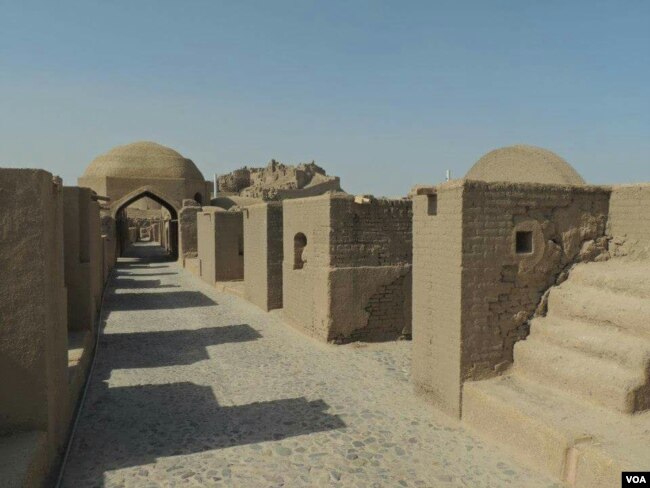 نمایی از ارگ بم