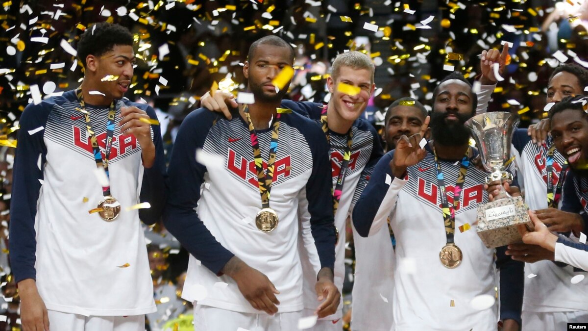 US Men Win Basketball World Cup, Gain Olympic Berth