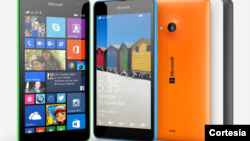 El nuevo Lumia 535 posee una pantalla de 5 pulgadas, y una cámara de 5 megapíxeles.