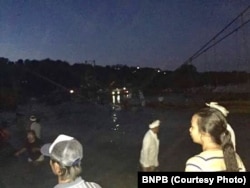 Jembatan Lembongan Bali roboh