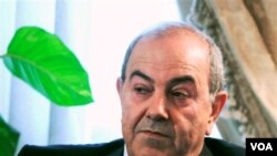 Mantan Perdana Menteri Irak Ayad Allawi mengadakan pembicaraan mengenai situasi politik di Irak dengan Raja Saudi Abdullah.