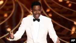 Chris Rock apresentou a 88ª edição dos Oscars no Dolby Theatre em Los Angeles, Fev. 28, 2016.