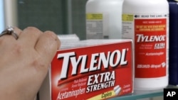 Asetaminofen banyak digunakan untuk mengurangi rasa sakit dan demam, dijual dengan nama Tylenol di AS (foto: ilustrasi).