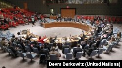 The U.N. Security Council votes unanimously on Tuesday, May 27, 2014, to extend the mandate of the U.N. Mission in South Sudan for six months and change its focus.